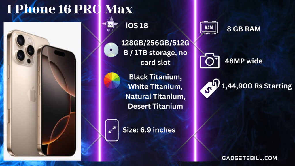 iPhone 16 Pro Max